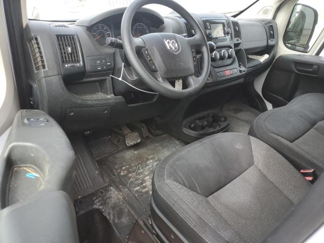 3C6TRVDG6JE110946 - 2018 RAM PROMASTER 2500 HIGH WHITE photo 8