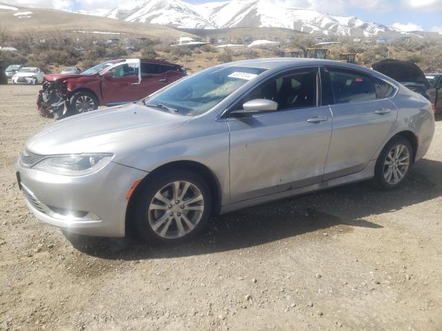 1C3CCCAB1FN587217 - 2015 CHRYSLER 200 LIMITED SILVER photo 1