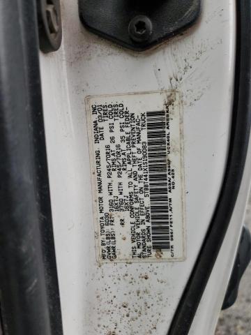 5TBBT441X1S190083 - 2001 TOYOTA TUNDRA ACCESS CAB თეთრი ფოტო 13