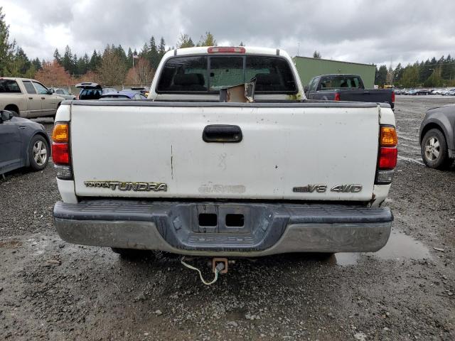 5TBBT441X1S190083 - 2001 TOYOTA TUNDRA ACCESS CAB თეთრი ფოტო 6