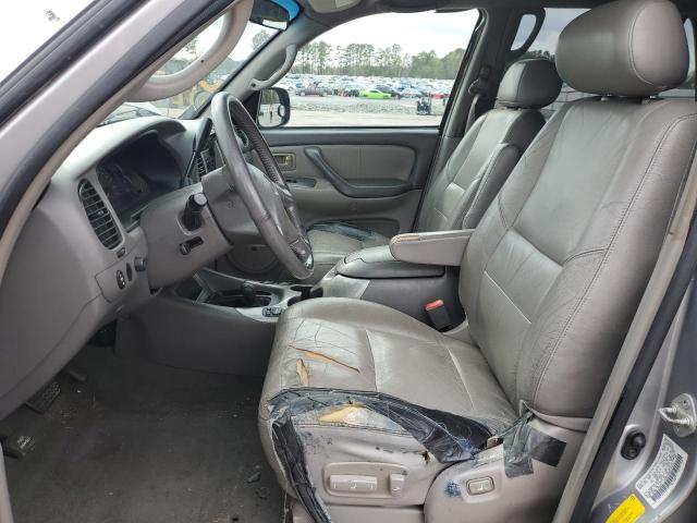 5TDBT48A81S031127 - 2001 TOYOTA SEQUOIA LIMITED SILVER photo 7