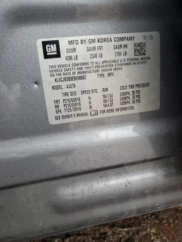 KL4CJBSB9EB590662 - 2014 BUICK ENCORE CONVENIENCE 灰色 照片 13