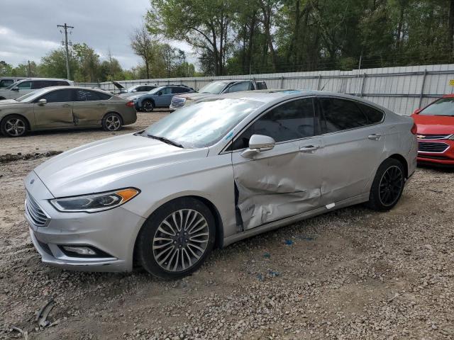 3FA6P0RU7JR143501 - 2018 FORD FUSION TITANIUM/PLATINUM HEV SILVER photo 1