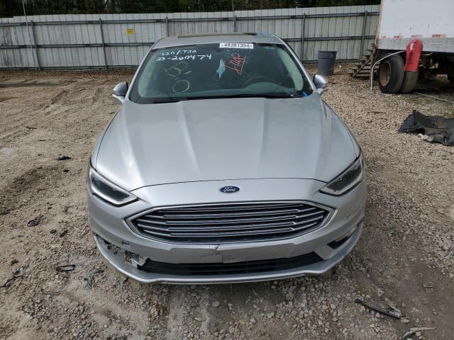 3FA6P0RU7JR143501 - 2018 FORD FUSION TITANIUM/PLATINUM HEV SILVER photo 5