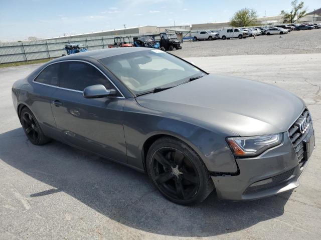 WAULFAFR0EA003759 - 2014 AUDI A5 PREMIUM PLUS GRAY photo 4