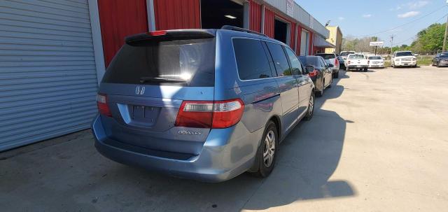 5FNRL38615B092298 - 2005 HONDA ODYSSEY EXL SILVER photo 4