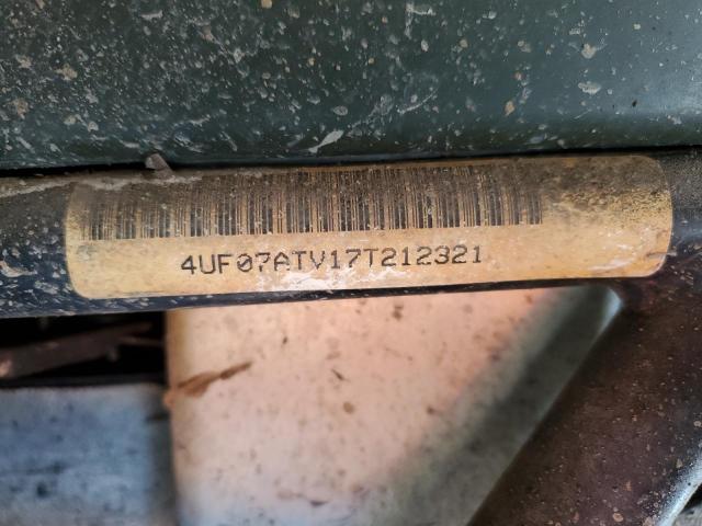 4UF07ATV17T212321 - 2007 ARCTIC CAT ARTIC CAT Жасыл фото 10