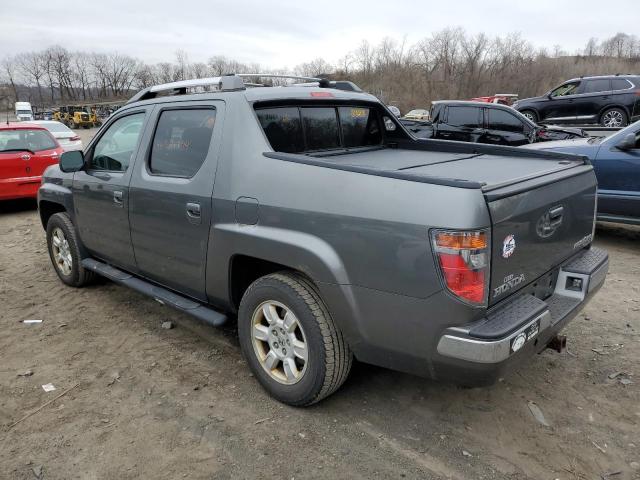 2HJYK16577H516315 - 2007 HONDA RIDGELINE RTL GRAY photo 2