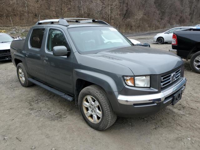 2HJYK16577H516315 - 2007 HONDA RIDGELINE RTL GRAY photo 4