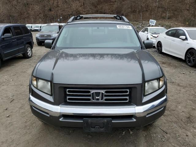 2HJYK16577H516315 - 2007 HONDA RIDGELINE RTL GRAY photo 5