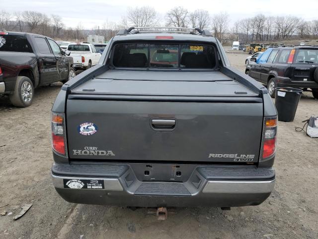 2HJYK16577H516315 - 2007 HONDA RIDGELINE RTL GRAY photo 6