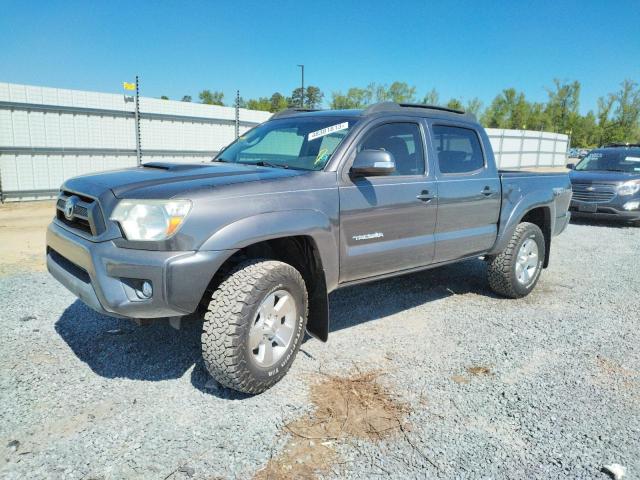 5TFJU4GN9FX080321 - 2015 TOYOTA TACOMA DOUBLE CAB PRERUNNER GRAY photo 1