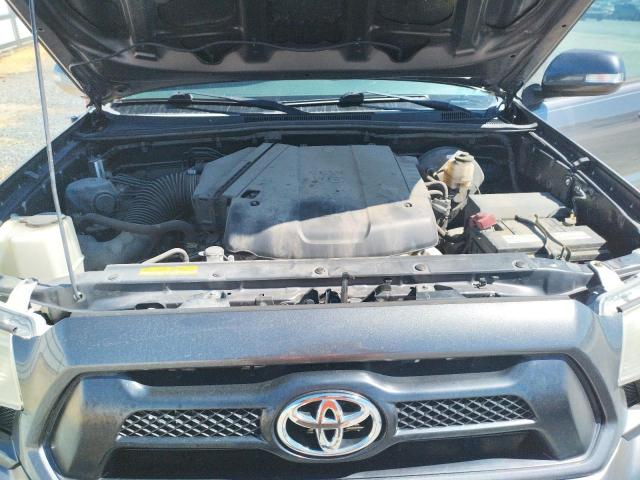 5TFJU4GN9FX080321 - 2015 TOYOTA TACOMA DOUBLE CAB PRERUNNER GRAY photo 11