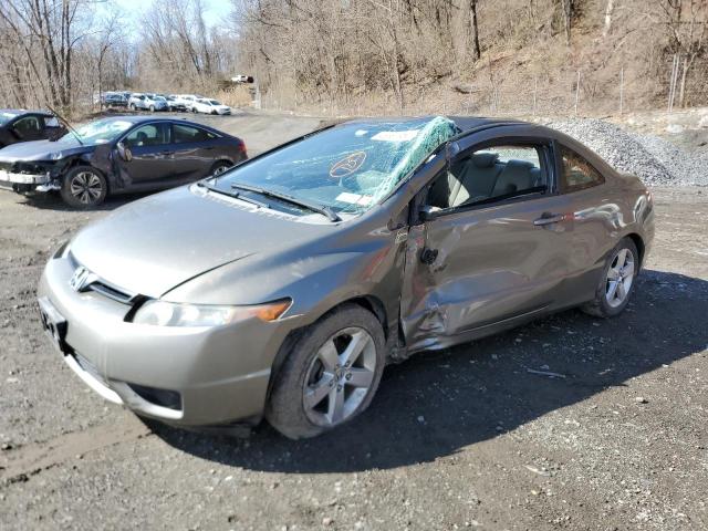 2HGFG11857H558949 - 2007 HONDA CIVIC EX GRAY photo 1