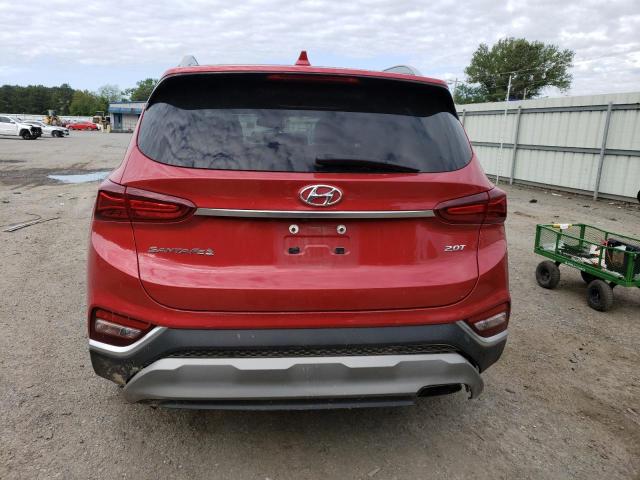 5NMS33AAXLH283052 - 2020 HYUNDAI SANTA FE SEL RED photo 6