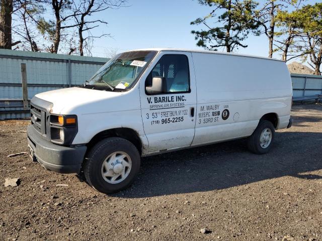 1FTSE34L78DA26664 - 2008 FORD E-350 E350 SUPER DUTY VAN WHITE photo 1