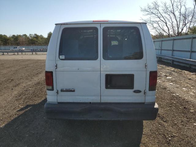 1FTSE34L78DA26664 - 2008 FORD E-350 E350 SUPER DUTY VAN WHITE photo 6