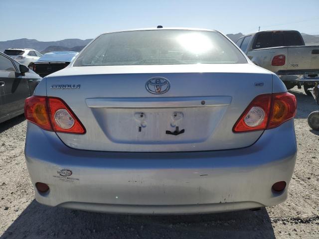 1NXBU4EEXAZ188010 - 2010 TOYOTA COROLLA BASE SILVER photo 6
