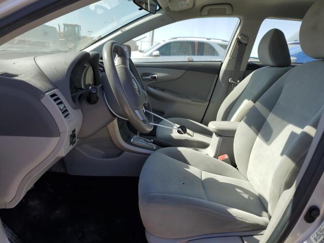 1NXBU4EEXAZ188010 - 2010 TOYOTA COROLLA BASE SILVER photo 7
