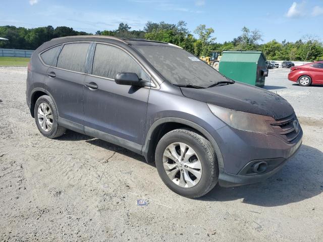 5J6RM3H75CL045639 - 2012 HONDA CR-V EXL BLUE photo 4