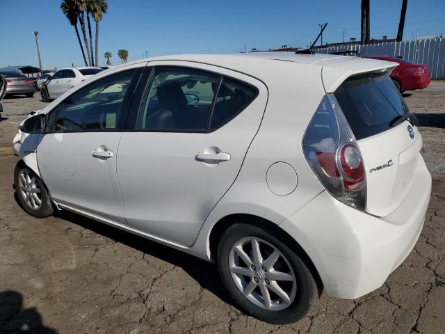 JTDKDTB35C1510655 - 2012 TOYOTA PRIUS C WHITE photo 2