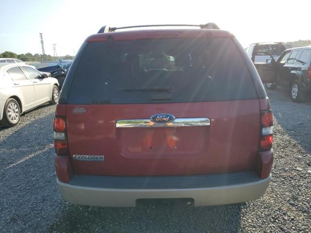 1FMEU6EE4AUA03457 - 2010 FORD EXPLORER EDDIE BAUER RED photo 6