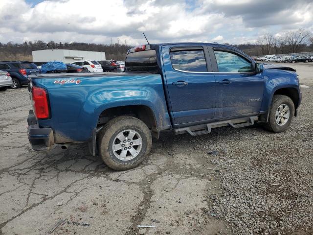 1GCGTBEN4K1131709 - 2019 CHEVROLET COLORADO BLUE photo 3