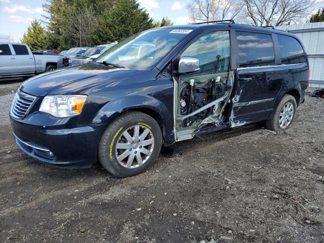 2A4RR8DG1BR733972 - 2011 CHRYSLER TOWN & COU TOURING L BLUE photo 1