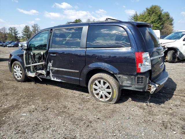 2A4RR8DG1BR733972 - 2011 CHRYSLER TOWN & COU TOURING L BLUE photo 2
