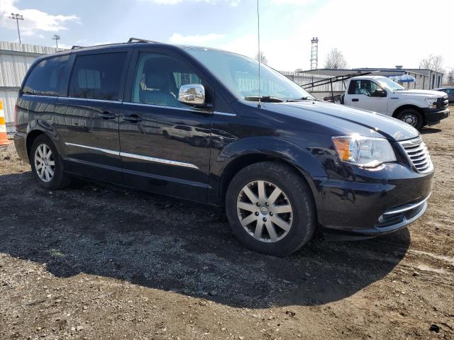 2A4RR8DG1BR733972 - 2011 CHRYSLER TOWN & COU TOURING L BLUE photo 4