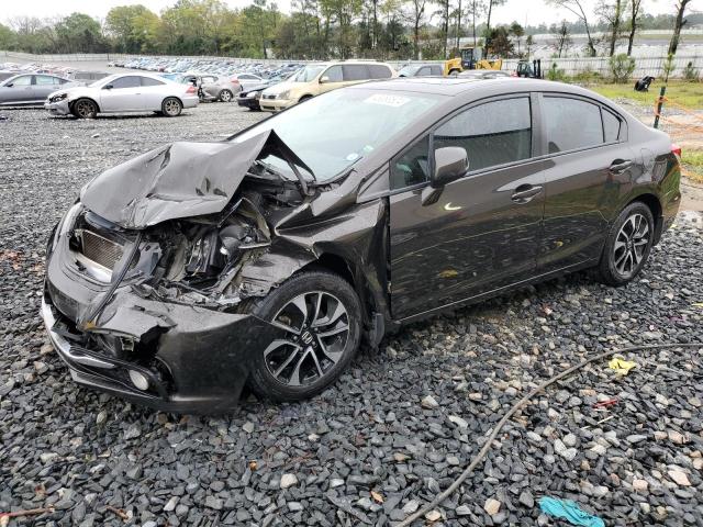 19XFB2F95DE066952 - 2013 HONDA CIVIC EXL გრაფიტი ფოტო 1