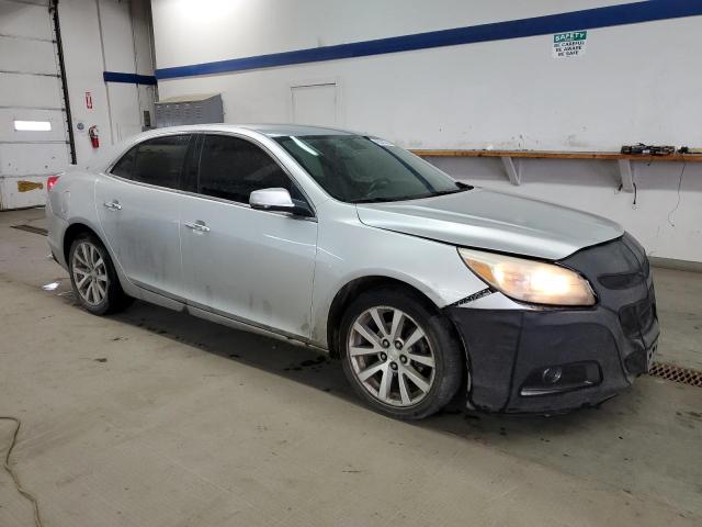 1G11H5SLXEF285935 - 2014 CHEVROLET MALIBU LTZ 银色 照片 4