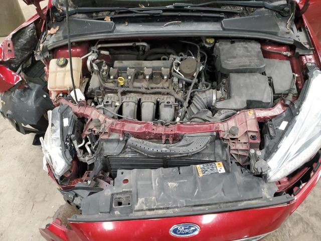 1FADP3K23GL246102 - 2016 FORD FOCUS SE RED photo 11
