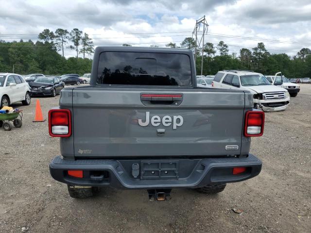 1C6HJTFG1LL140672 - 2020 JEEP GLADIATOR OVERLAND GRAY photo 6