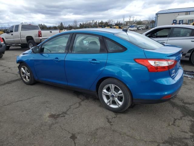 1FADP3F20EL156669 - 2014 FORD FOCUS SE BLUE photo 2