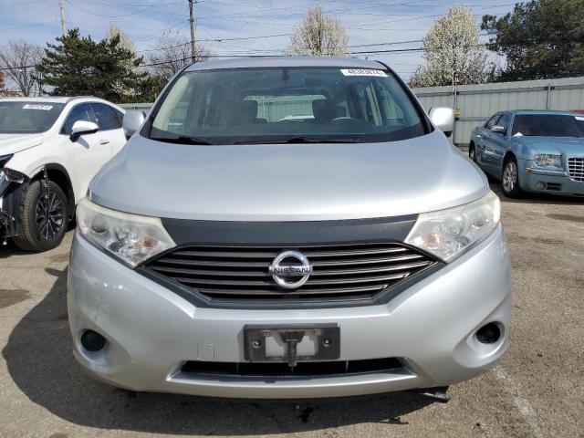 JN8AE2KP4E9107801 - 2014 NISSAN QUEST S SILVER photo 5