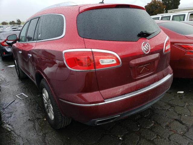 5GAKVBKD8DJ230327 - 2013 BUICK ENCLAVE RED photo 2