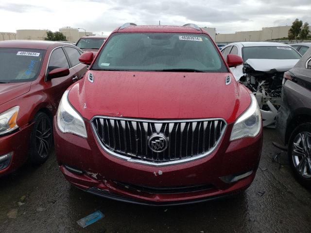 5GAKVBKD8DJ230327 - 2013 BUICK ENCLAVE RED photo 5