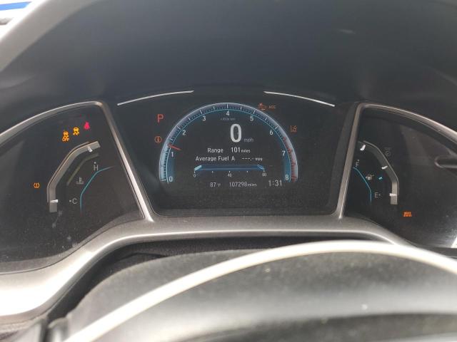 19XFC1F74LE009999 - 2020 HONDA CIVIC EXL თეთრი ფოტო 9