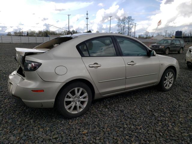 JM1BK32F171746726 - 2007 MAZDA 3 I GOLD photo 3