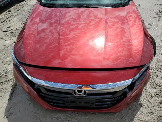 1HGCV1F43KA147104 - 2019 HONDA ACCORD EX RED photo 11