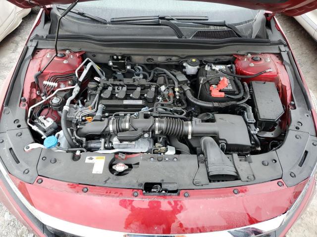 1HGCV1F43KA147104 - 2019 HONDA ACCORD EX RED photo 12