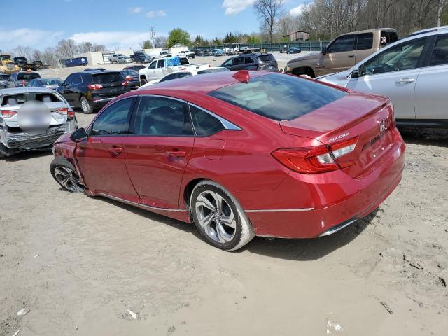 1HGCV1F43KA147104 - 2019 HONDA ACCORD EX RED photo 2