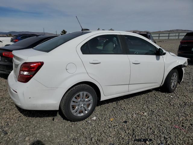1G1JB5SH5H4120923 - 2017 CHEVROLET SONIC LS WHITE photo 3