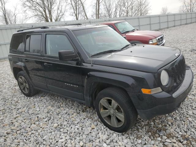 1C4NJRFB9CD584296 - 2012 JEEP PATRIOT LATITUDE BLACK photo 4