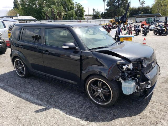 JTLKE50E881042171 - 2008 TOYOTA SCION XB BLACK photo 4