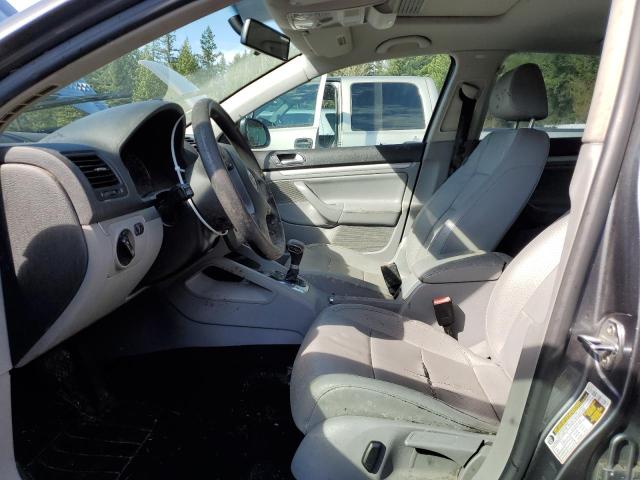 3VWEF71KX7M195364 - 2007 VOLKSWAGEN JETTA WOLFSBURG ნაცრისფერი ფოტო 7