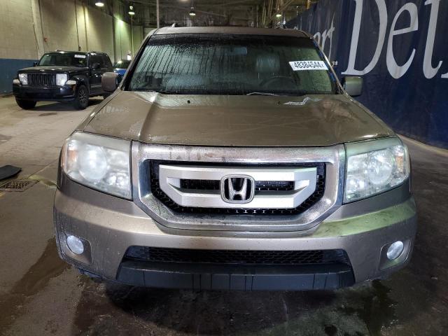 5FNYF3H53BB009704 - 2011 HONDA PILOT EXL TAN photo 5