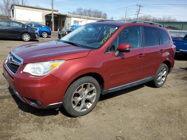 JF2SJAWC5FH507789 - 2015 SUBARU FORESTER 2.5I TOURING BURGUNDY photo 1