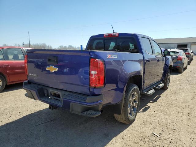 1GCGTDE35G1384653 - 2016 CHEVROLET COLORADO Z71 BLUE photo 3